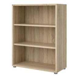 Furniture To Go Prima Bookcase 2 Shelves In Oak - thumbnail 3