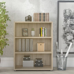 Furniture To Go Prima Bookcase 2 Shelves In Oak - thumbnail 4