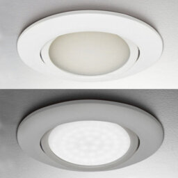 Long Life Lamps Company 4W Led Ceiling Downlight White Recessed Adjustable Spot Light Cool White Dwbcw - thumbnail 6
