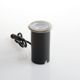Luminosa Lighting Luminosa Runner Outdoor Led Recessed Floor & Decking Nickel, Ip67 390Lm Rgbw 7.5X8.5Cm - thumbnail 3