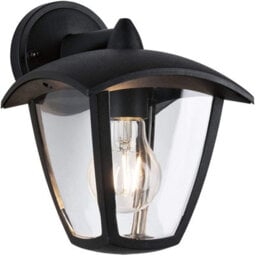 CGC Lighting Cgc Violet Black Outdoor Garden Porch Patio Wall Lantern Light - thumbnail 7