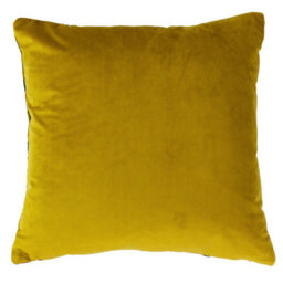 Paoletti Empire Velvet Jacquard Feather Filled Cushion - thumbnail 2
