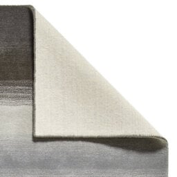 Grey Handmade Luxurious Modern Plain Wool Abstract Rug For Bedroom & Living Room-120Cm X 170Cm - thumbnail 5