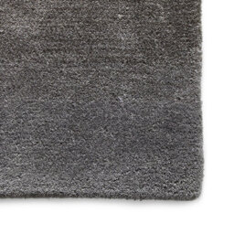 Grey Handmade Luxurious Modern Plain Wool Abstract Rug For Bedroom & Living Room-120Cm X 170Cm - thumbnail 4