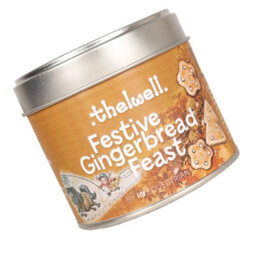 Hy Thelwell Collection Festive Gingerbread Feast Candle Brown (One Size) - thumbnail 2