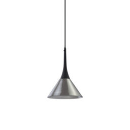 Ideal Lux Luminosa Cocktail Dome Pendant Ceiling Light Smoke 1X Led 670Lm 3000K