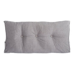 Thehotsale Pearl Gray Bed/sofa Triangular Throw Pillow, Made Of Teddy Bear Plush Fabric, 100Cm X 20Cm X 50Cm. - thumbnail 5