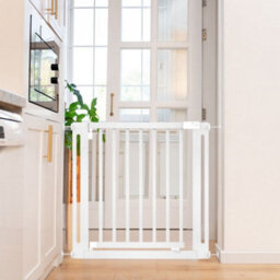 Bettacare Wooden Elegance Dog Gate, White, 105Cm - 113Cm, Pressure Fit Pet Gate, 73Cm Extra Wide Doorway, Easy Installation - thumbnail 9