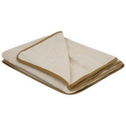 Native Natural Natural 100% Merino Wool Blanket - thumbnail 3