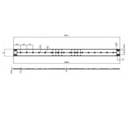 Rinse Bathrooms Smc Riser Kit For Rectangular Shower Tray Up To 1800mm - 2X1800mm White Panels - thumbnail 2