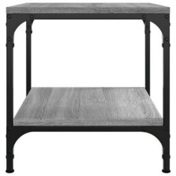 Berkfield Side Tables 2 Pcs Grey Sonoma 40X40X40 Cm Engineered Wood - thumbnail 7