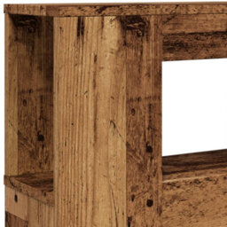 Berkfield Led Headboard Old Wood 120X18.5X103.5 Cm Engineered Wood - thumbnail 9