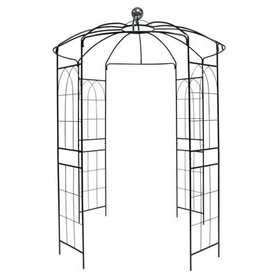 Woodside Santon Metal Garden Wedding Birdcage Pergola Outdoor Arch/arbour Gazebo - image 1