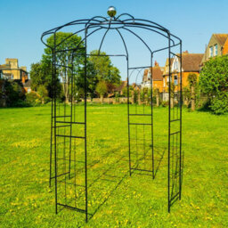 Woodside Santon Metal Garden Wedding Birdcage Pergola Outdoor Arch/arbour Gazebo - thumbnail 3
