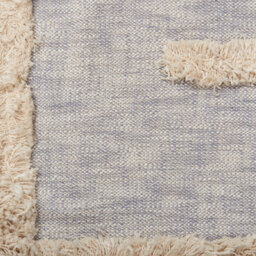 Beliani Blanket Hospet Cotton 130 X 180 Cm Grey - thumbnail 6