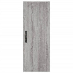 Berkfield Highboard Grey Sonoma 34.5X34X180 Cm Engineered Wood - thumbnail 8