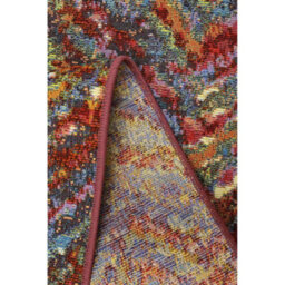 Melrose Multicolour Zig Zag Design Indoor Outdoor Large Area Rug 160/230Cm - thumbnail 3