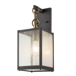 Luminosa Lighting Luminosa Kichler Lahden Outdoor Wall Lantern Weathered Zinc, Ip44 - thumbnail 1