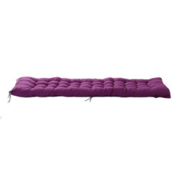 Living And Home Purple Garden Bench Recliner Chair Swing Chair Seat Pad Cushion Sunlounger Cushion In Outdoor Or Indoor  W 50 Cm X L 160 Cm - thumbnail 2