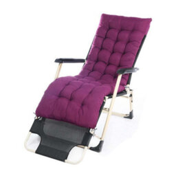 Living And Home Purple Garden Bench Recliner Chair Swing Chair Seat Pad Cushion Sunlounger Cushion In Outdoor Or Indoor  W 50 Cm X L 160 Cm - thumbnail 5