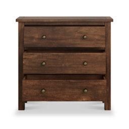 Duchy Acacia 3 Drawer Chest Of Drawers - Fully Assembled By Roseland Furniture - thumbnail 5