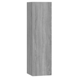 Berkfield Classic 7 Piece Tv Cabinet Set Grey Sonoma Engineered Wood - thumbnail 6
