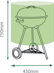 Netagon Home Garden Water Resistant Outdoor Small Kettle Bbq Barbeque Cover Protector - thumbnail 2