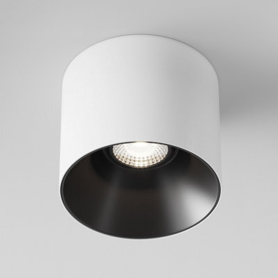 Luminosa Lighting Luminosa Maytoni Alfa Led Surface Mounted Downlight White, Black, 2130Lm, 4000K - image 1