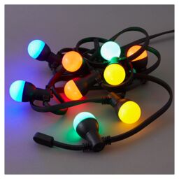 Blooma Barnaby Mains-Powered Multicolour 10 Led Outdoor String Lights - thumbnail 3