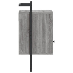 Berkfield Bedside Cabinets Wall-Mounted 2 Pcs Grey Sonoma 40X30X61 Cm Engineered Wood - thumbnail 8