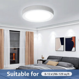 Aigostar 18W Led Ceiling Lights, 2100Lm Round Led 6500K Cool White Pack Of 2 - thumbnail 3