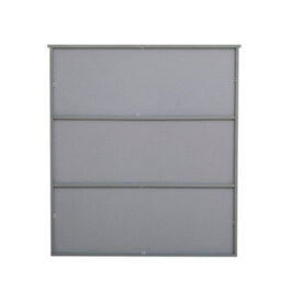 Home Source Polar Kitchen Wall Mounted 3 Shelves Painted Grey - thumbnail 5