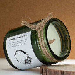 Serenityy Cedar Citrus Soy Wax Candle 150G , Hand Poured,  26H Burn Time - thumbnail 4