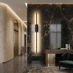 Modern Led Wall Light 3 Colour Strip Lamp Minimalist Bedroom Bedside Living Room Sconce - thumbnail 5