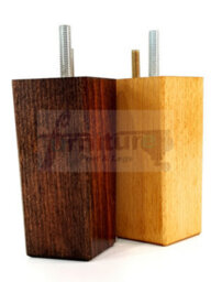 L&F 4X Replacement Furniture Legs Solid Wood 110mm High Sofas Chairs Settee Cabinets Legs M10 Tsp2055 - thumbnail 9