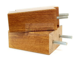 L&F 4X Replacement Furniture Legs Solid Wood 110mm High Sofas Chairs Settee Cabinets Legs M10 Tsp2055 - thumbnail 7