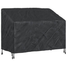 Walplus Garden Bench Cover Black 134 X 70 X 65  94 Cm 210D Fabric - thumbnail 2