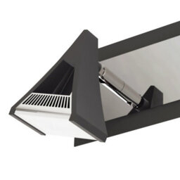 Luminosa Lighting Luminosa Filippo Linear Spot Light 2 Light Led 10W 3000K, 900Lm, Matt Black/polished Chrome - thumbnail 8