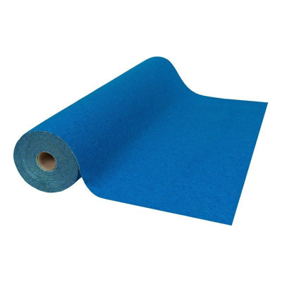 Floordirekt Artificial Felt Grass Matting Wonder Colour Park Easy Care Durable Ideal For Balcony Patio Blue - 100 X 400 Cm - image 1