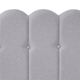 Abrihome 3Ft Double Upholstered Bed Frame (90X190Cm), With Usb/type-C Charging, Wooden Slatted Base For Bedroom & Guest Room, Grey, Linen - thumbnail 7