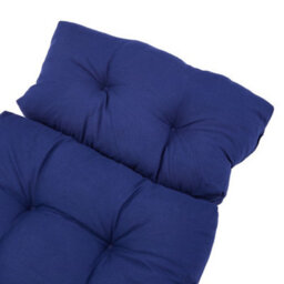 Living And Home Garden Bench Recliner Chair Swing Chair Seat Pad Cushion Lengthen Sunlounger Cushion For Indoor Outdoor,navy Blue - thumbnail 6