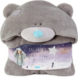 Me To You Tatty Teddy Children's Hooded Jumper Blanket - thumbnail 3