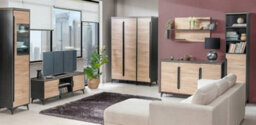 Arte Elegant Organisation: Gappa Sideboard Cabinet, Mountain Ash & Fresco, H906mm W1500mm D400mm - thumbnail 3