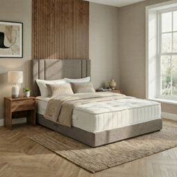 DS Living Velora Clay Upholstered Divan King Bed - thumbnail 1