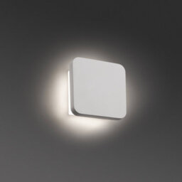 Luminosa Lighting Luminosa Elsa Integrated Led Indoor Wall Light White Plaster - thumbnail 1