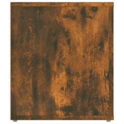 Berkfield Tv Cabinet Smoked Oak 100X35X40 Cm Engineered Wood - thumbnail 8