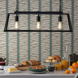 Pagazzi Lighting Pagazzi Charley 3 Light Matte Black Pendant Bar - thumbnail 5