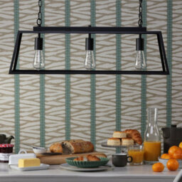 Pagazzi Lighting Pagazzi Charley 3 Light Matte Black Pendant Bar - thumbnail 6