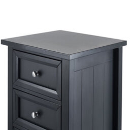 Julian Bowen Camille French Style 2 Drawer Bedside - Limed Oak - thumbnail 9
