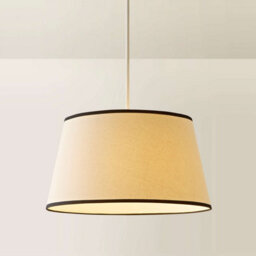 Valuelights Aspen Large Black Trim Tapered Lamp Shade (D)45Cm - thumbnail 6